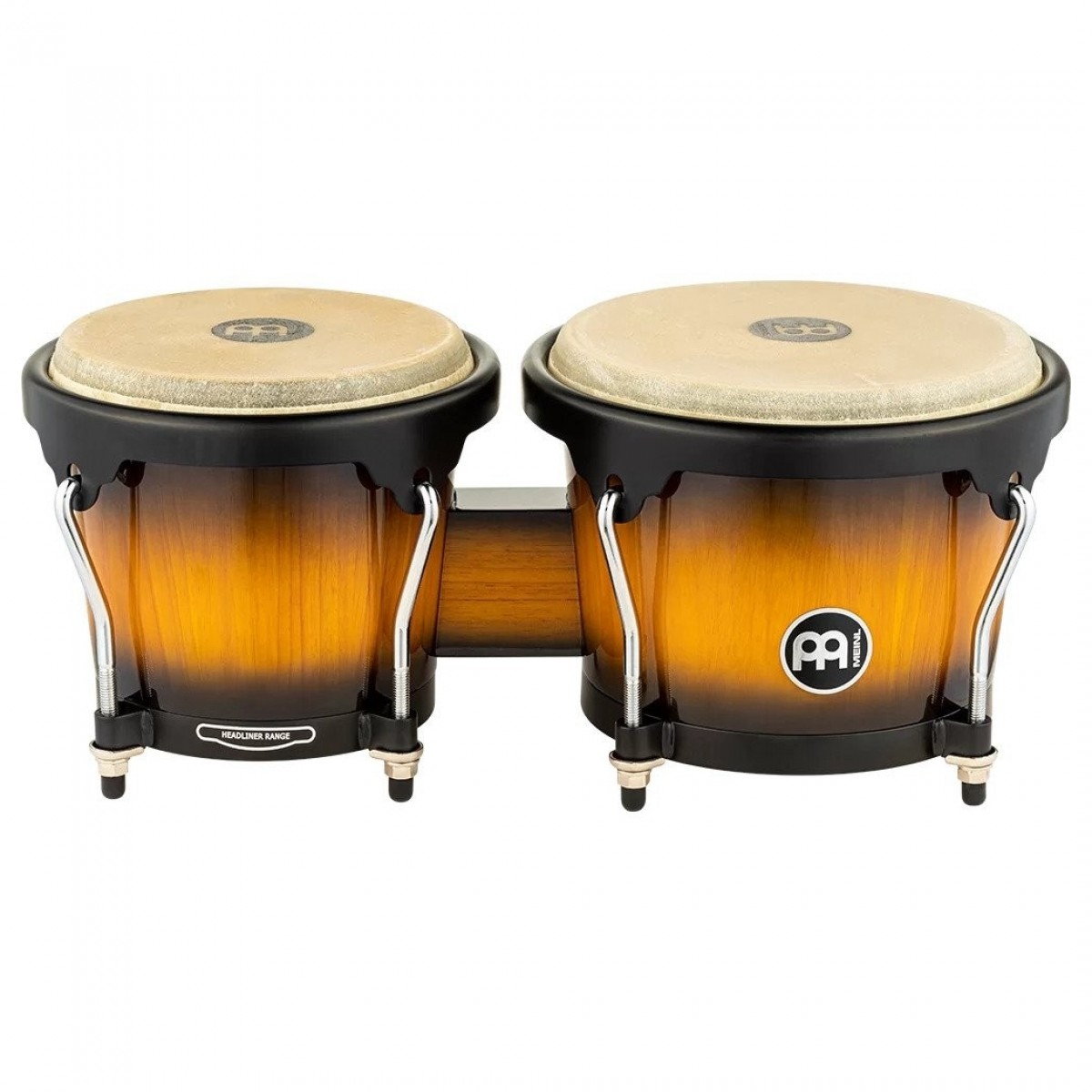 Meinl Headliner Series Wood Bongo Vintage Sunburst