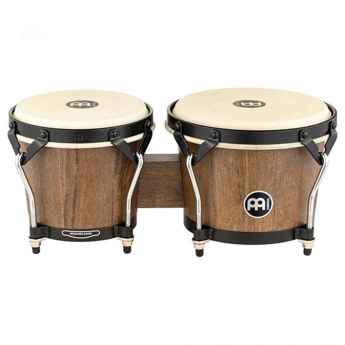 Meinl HTB100WB-M Headliner Designer Wood Bongo Walnut Brown