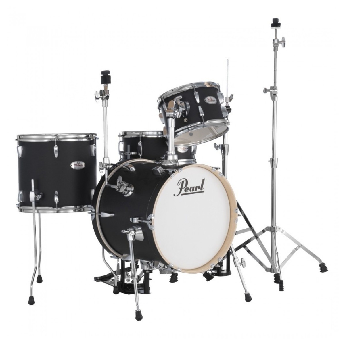Pearl Midtown 4pc Compact Set incl. Hardware Matte Black
