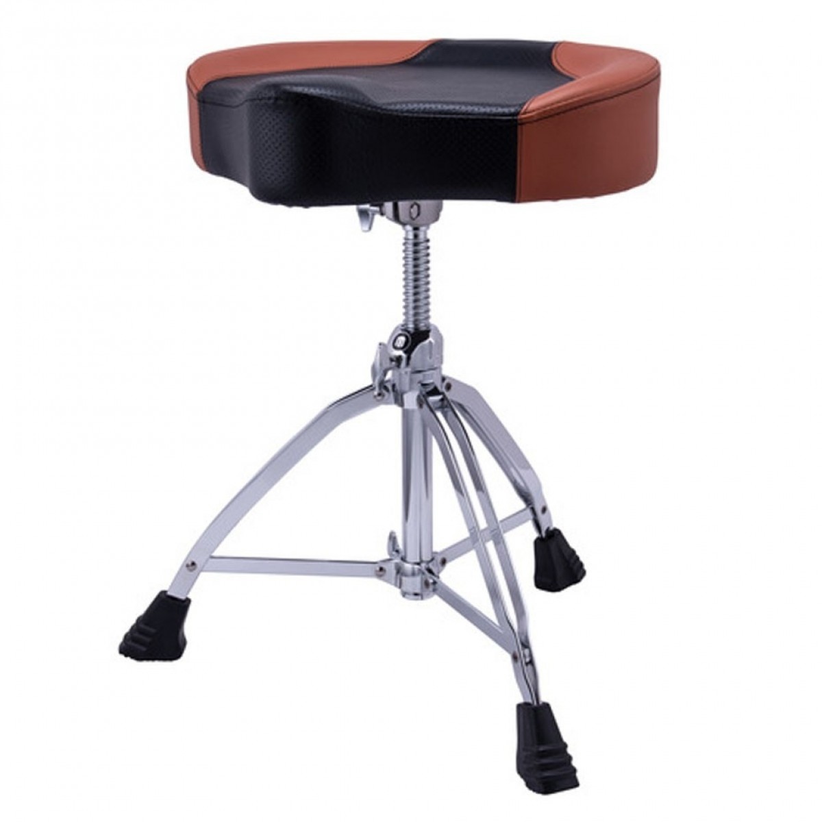 Mapex T855BR Saddle-Style Breathable Drum Throne Brown Leatherette