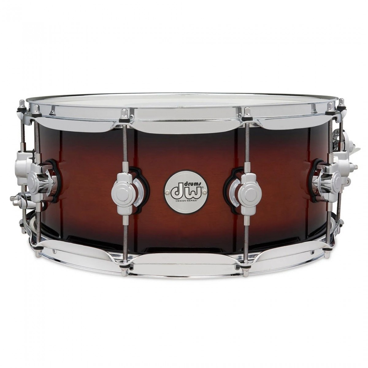 DW Design Series 14" x 6" Snare Drum Tobacco Burst