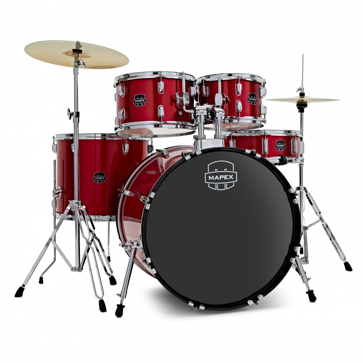 Mapex Comet Series Compact 22 Rock Fusion Drum Kit Infra Red