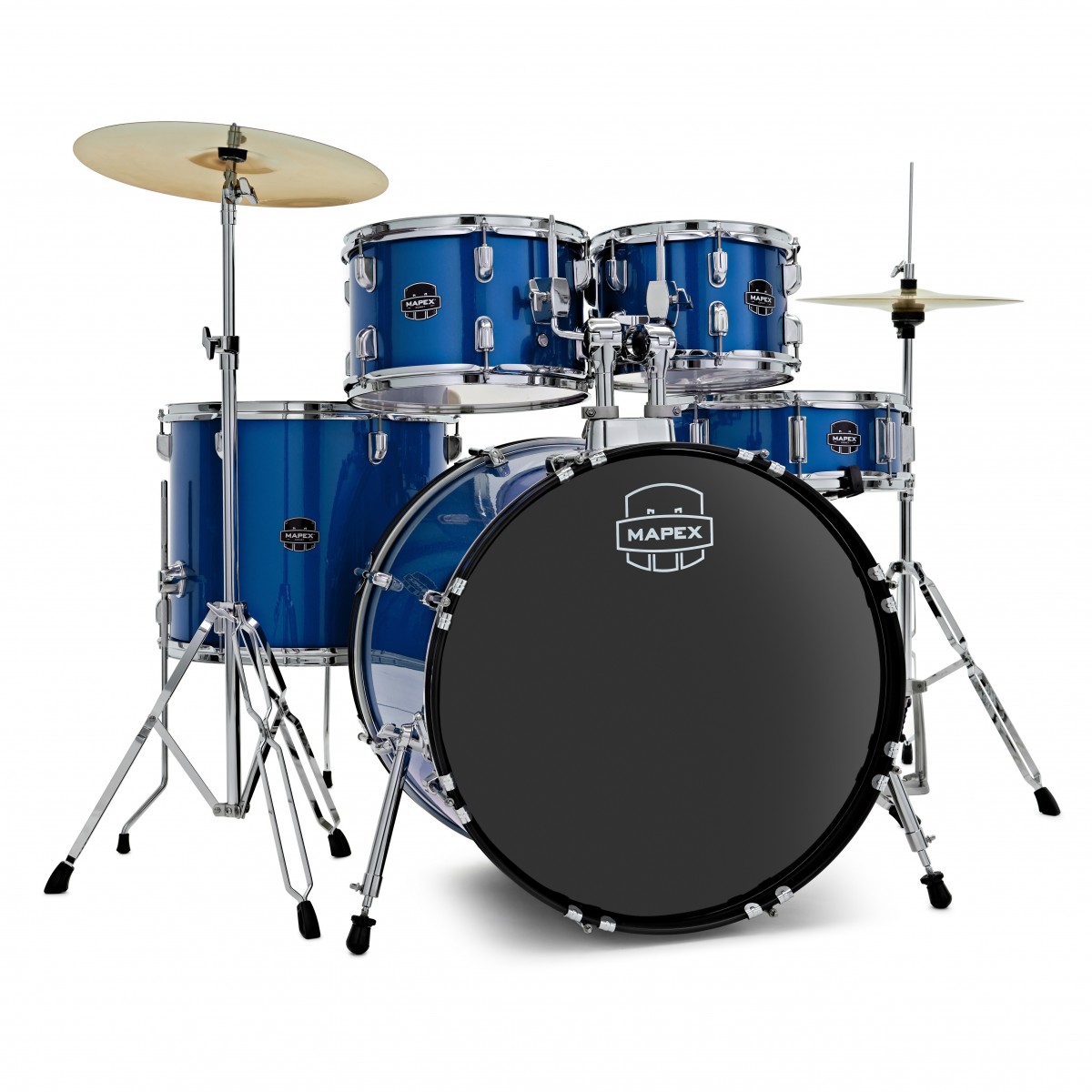 Mapex Comet Series Compact 22 Rock Fusion Drum Kit Indigo Blue