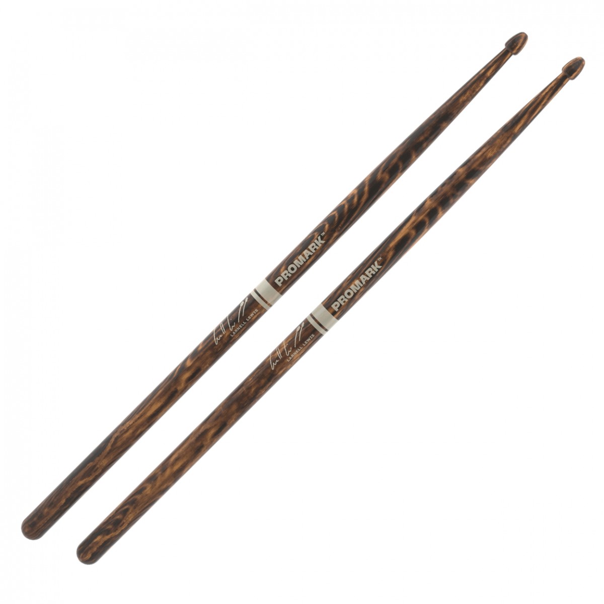 Promark Larnell Lewis FireGrain Hickory Drumstick Wood Tip