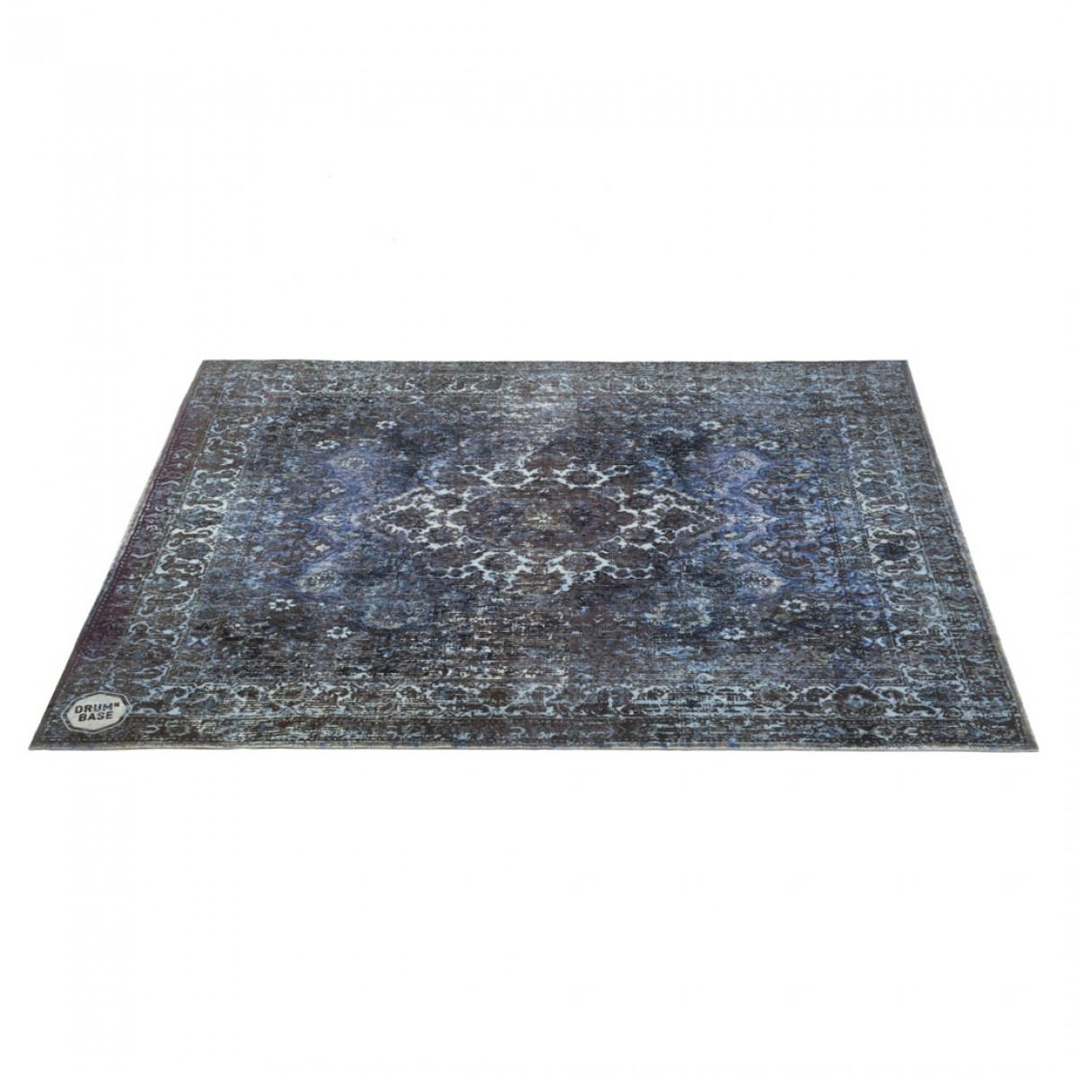 Drum n Base Vintage Persian Club Series Drum Mat Blue 163cm x 142cm