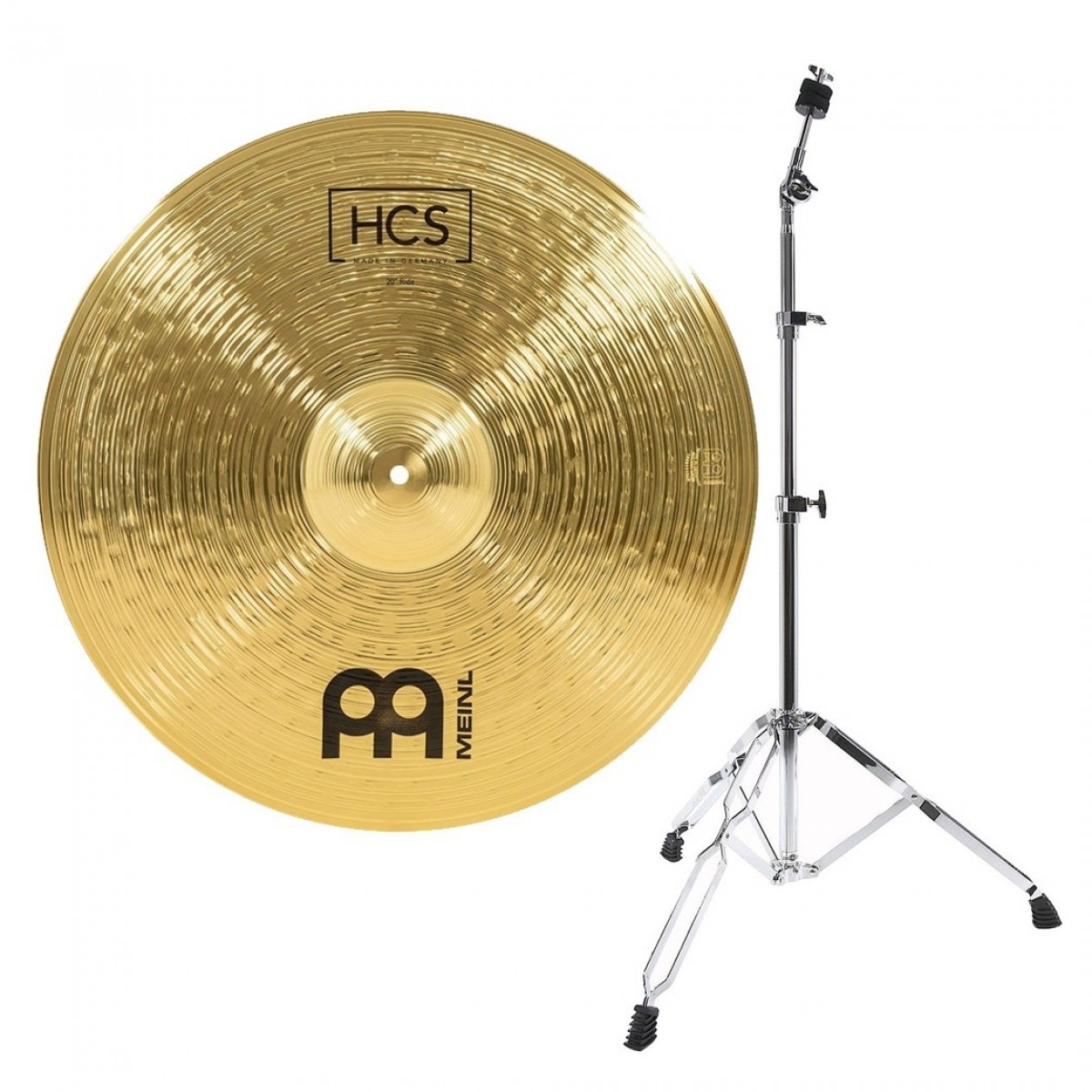 Meinl HCS 20 Ride Cymbal & Gear4music Stand