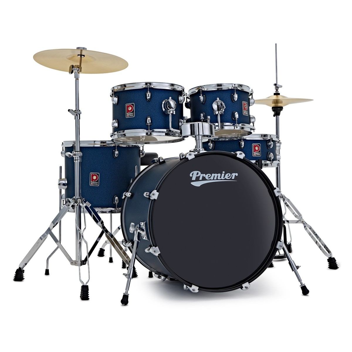 Premier Revolution 20" 5pc Drum Kit Blue Stardust