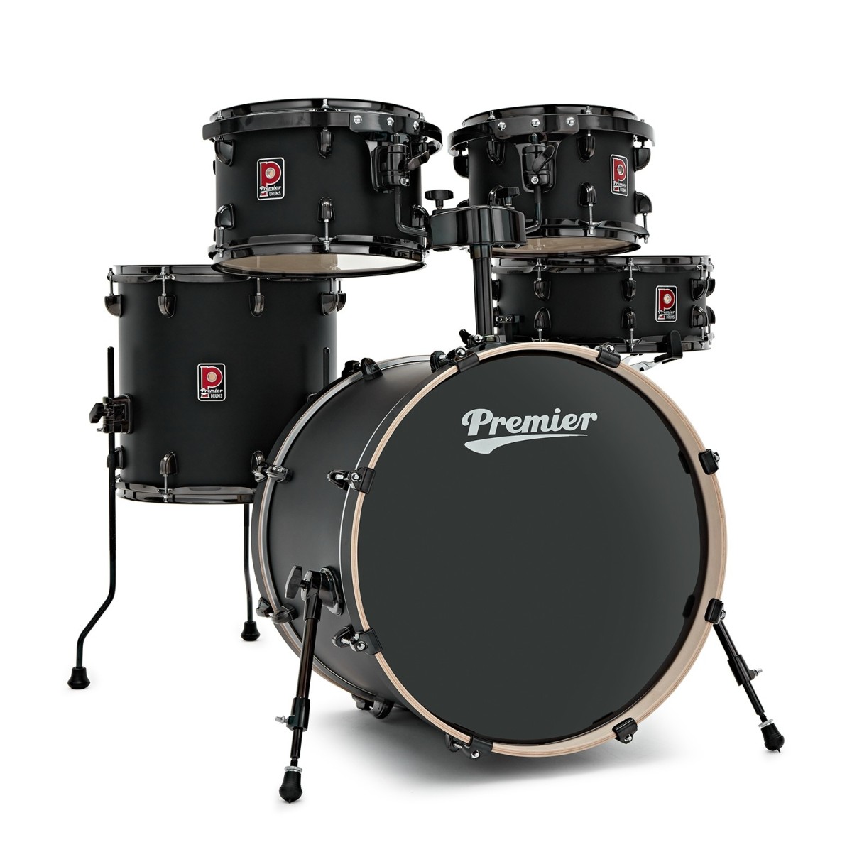 Premier Artist 20" 5pc Fusion Shell Pack Matte Black