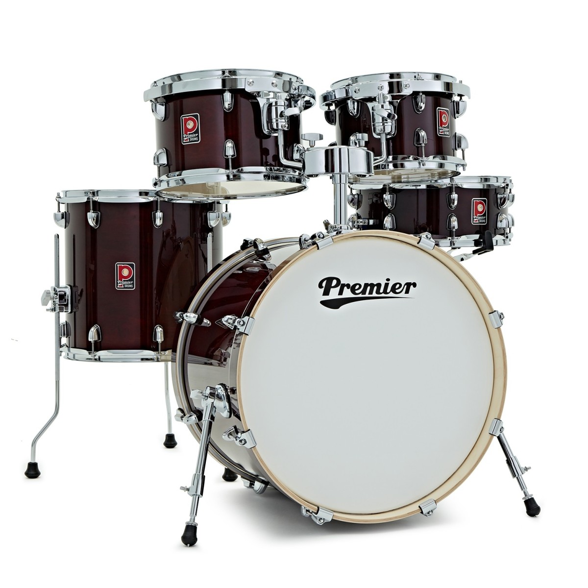 Premier Artist 20" 5pc Fusion Shell Pack Cherry Red