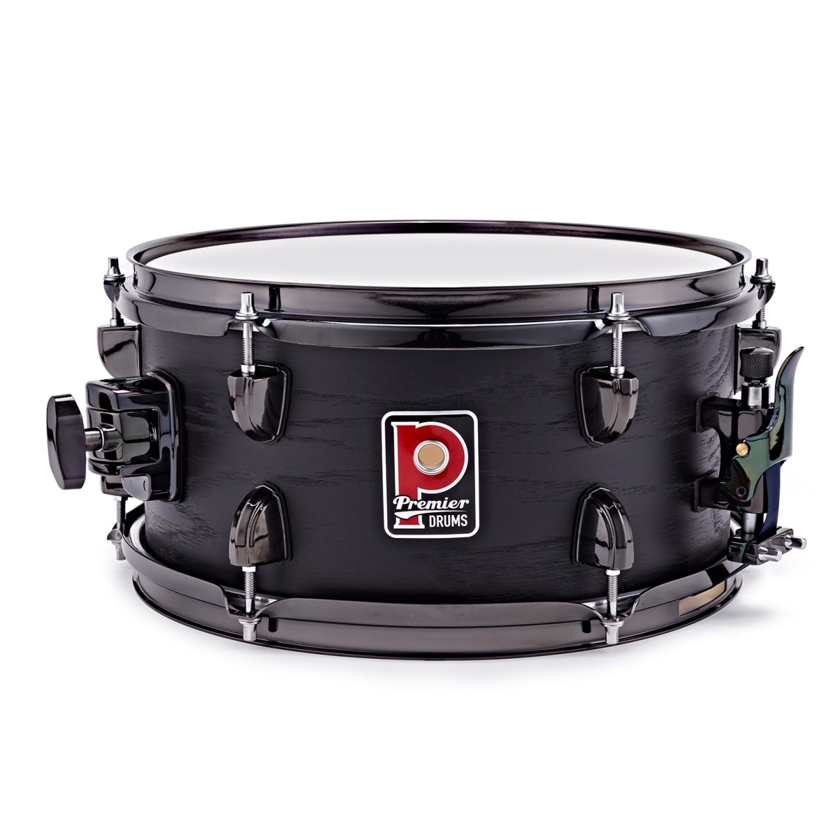 Premier Artist 12" x 6" Birch Snare Drum Stealth Black