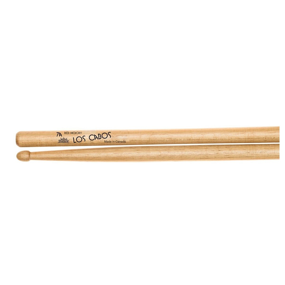 Los Cabos 7A Red Hickory Wood Tip Drumsticks