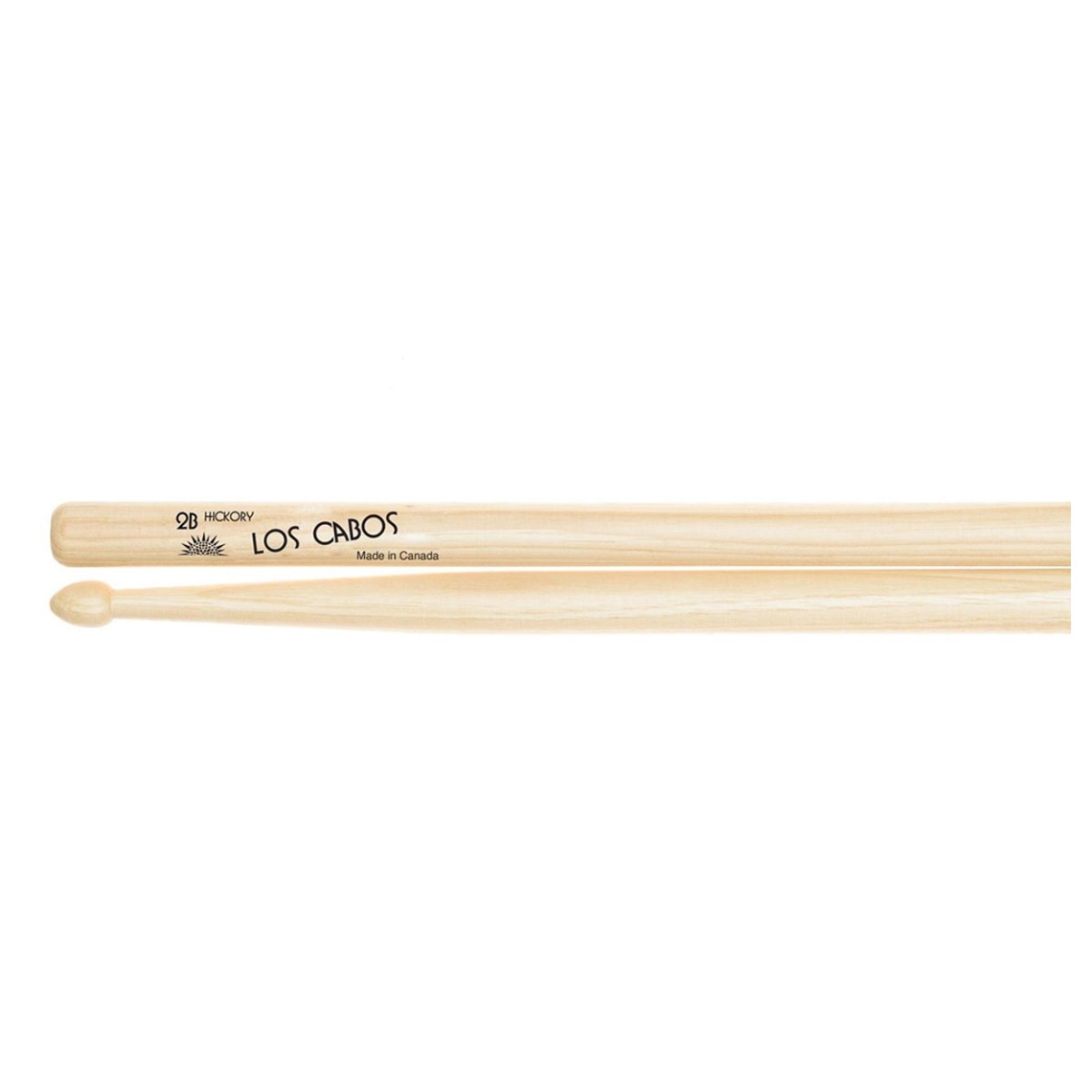Los Cabos 2B Hickory Wood Tip Drumsticks