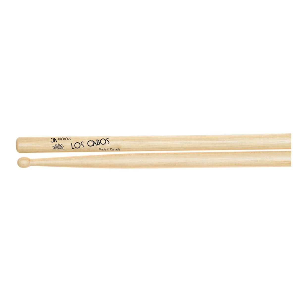 Los Cabos 3A Hickory Wood Tip Drumsticks