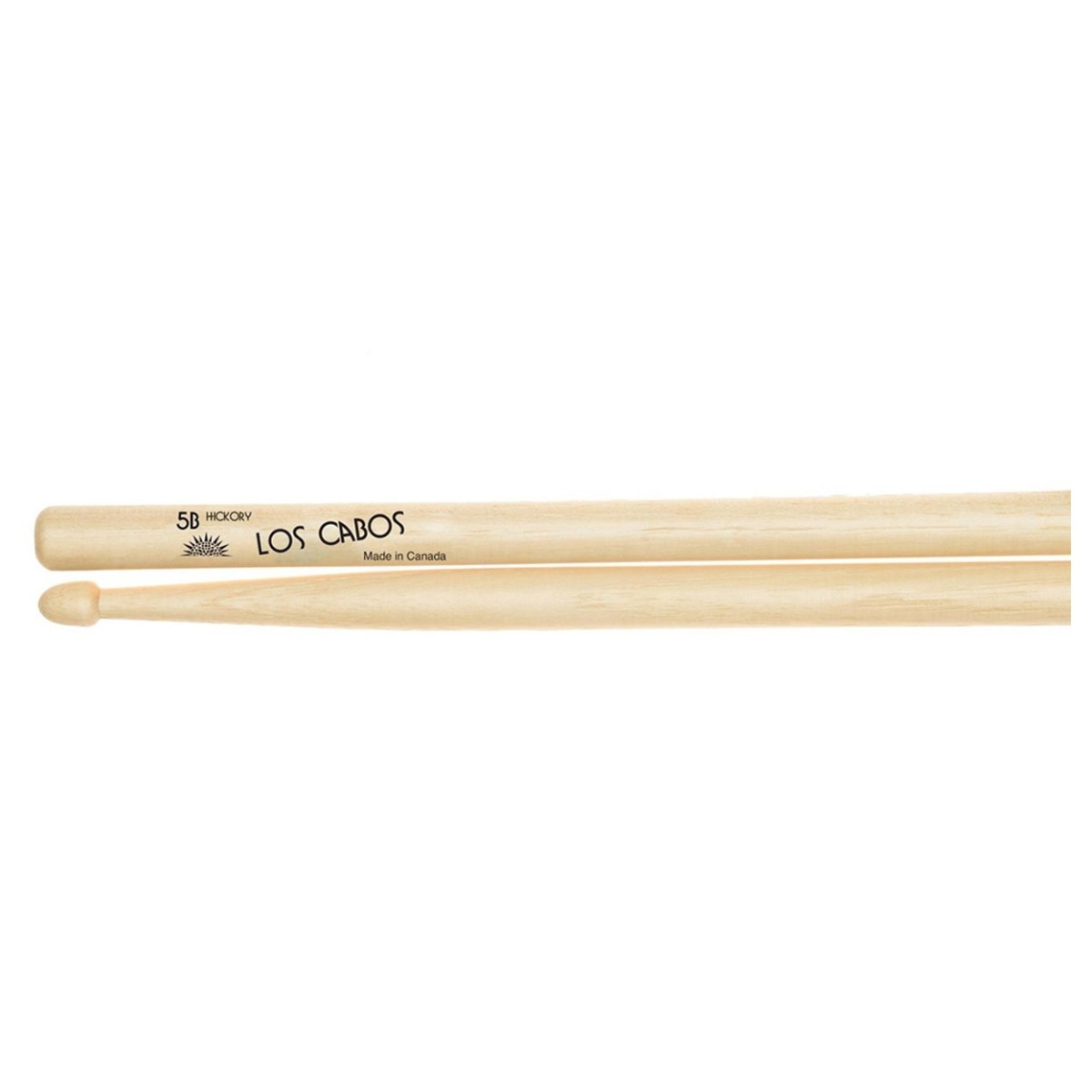 Los Cabos 5B Hickory Wood Tip Drumsticks