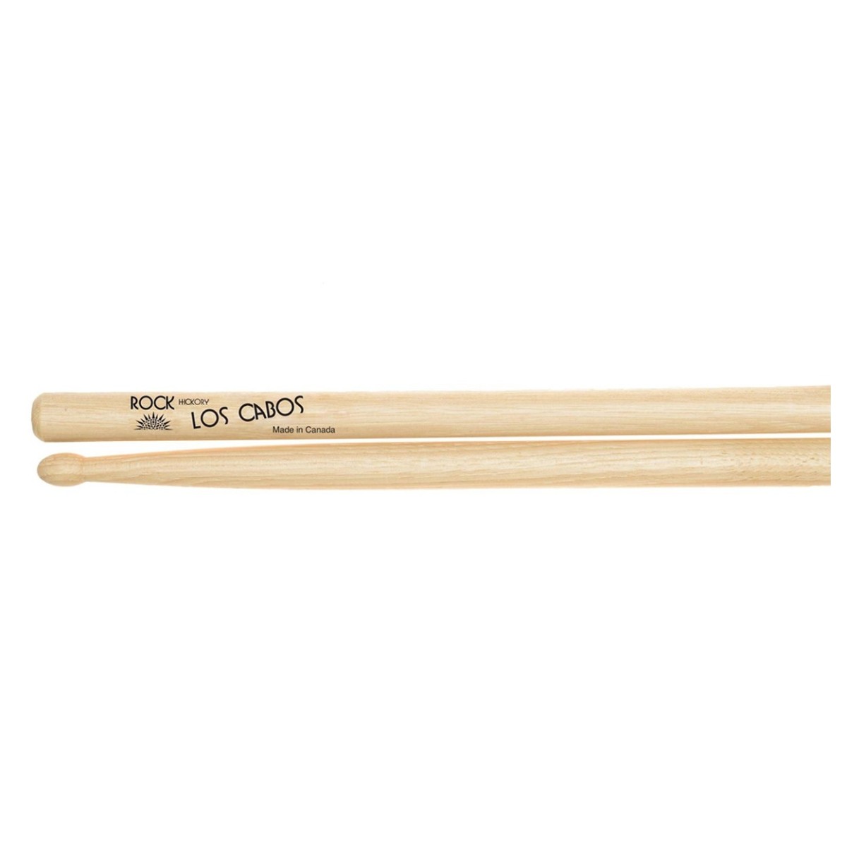 Los Cabos Rock Hickory Wood Tip Drumsticks