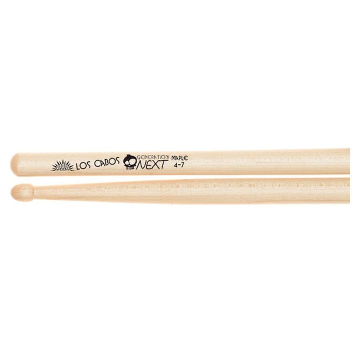 Los Cabos Next Generation Maple 4-7 Wood Tip Drumsticks