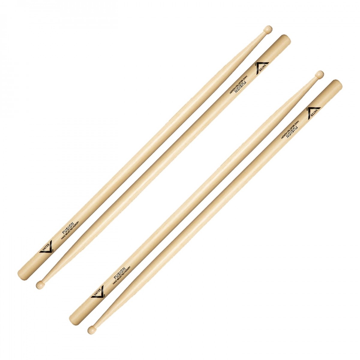 Vater Hickory Fusion Wood Tip Drumsticks 2pk