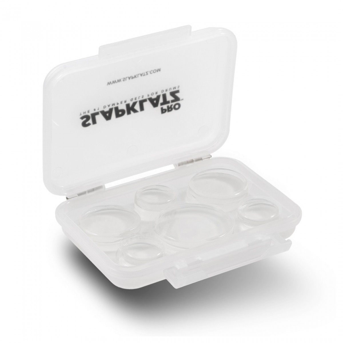 SlapKlatz Pro 12 Piece Drum Dampers Clear