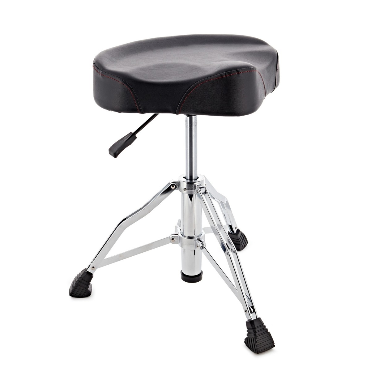 Hydraulic Saddle Drum Throne by Gear4music