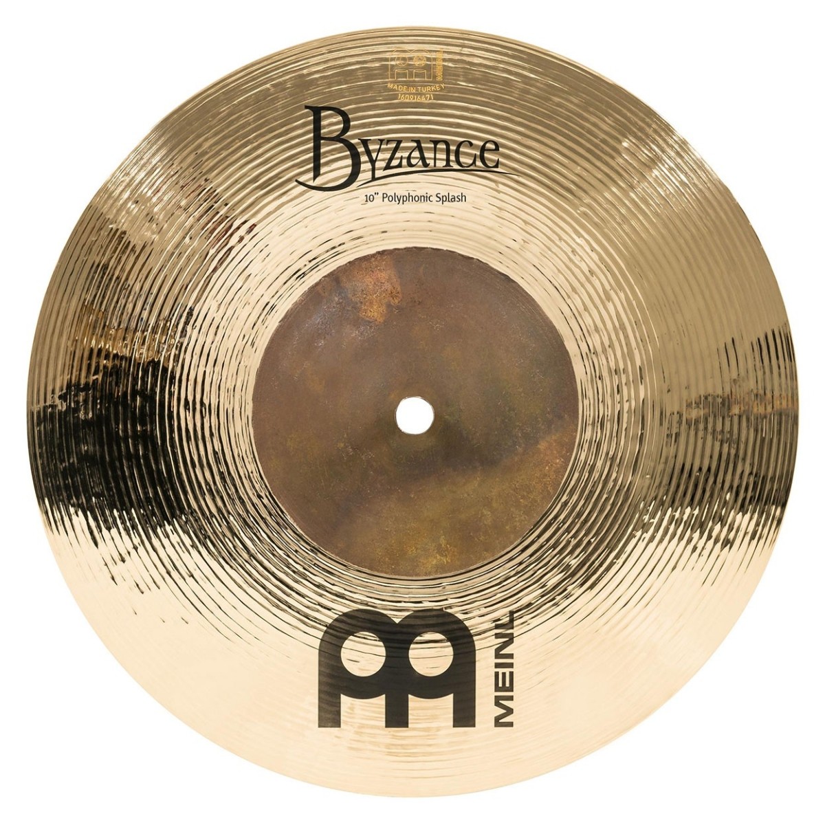 Meinl Byzance Brilliant 10" Polyphonic Splash Cymbal