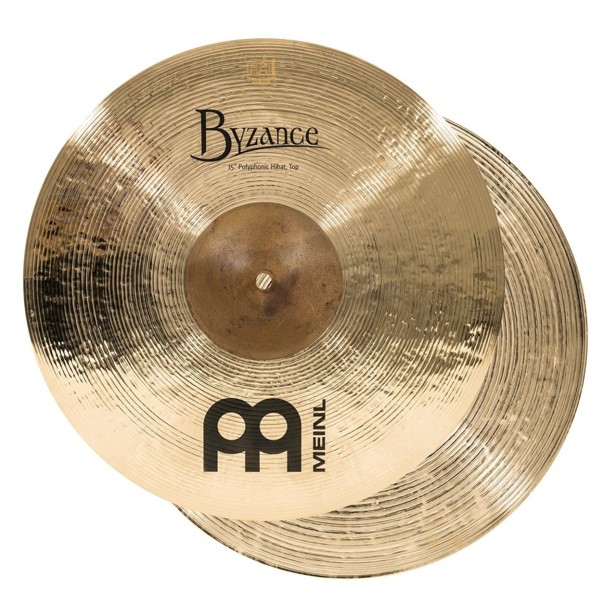 Meinl Byzance Brilliant 15" Polyphonic Hi-Hat Cymbals