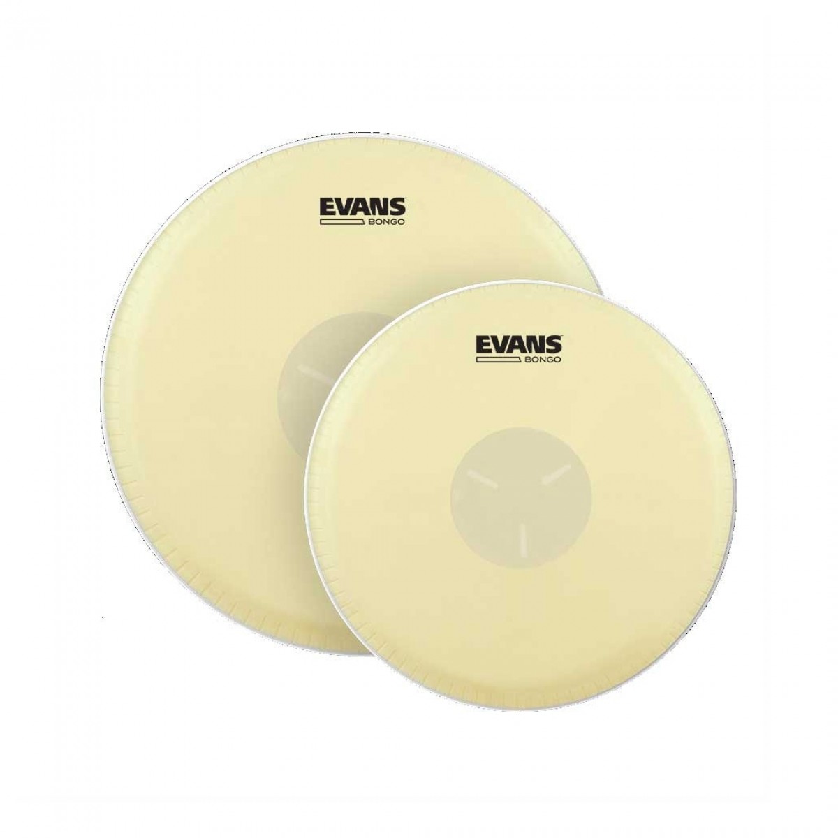 Evans Tri-Center Bongo Drum Head Pack 7 1/4" & 8 5/8"