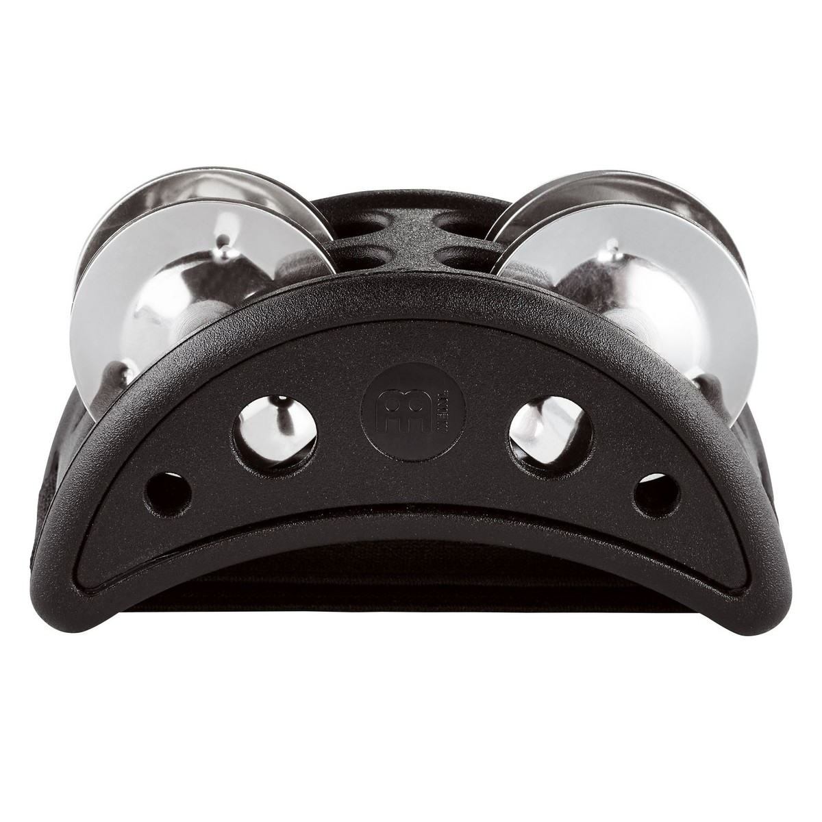 Meinl Percussion Compact Foot Tambourine Black