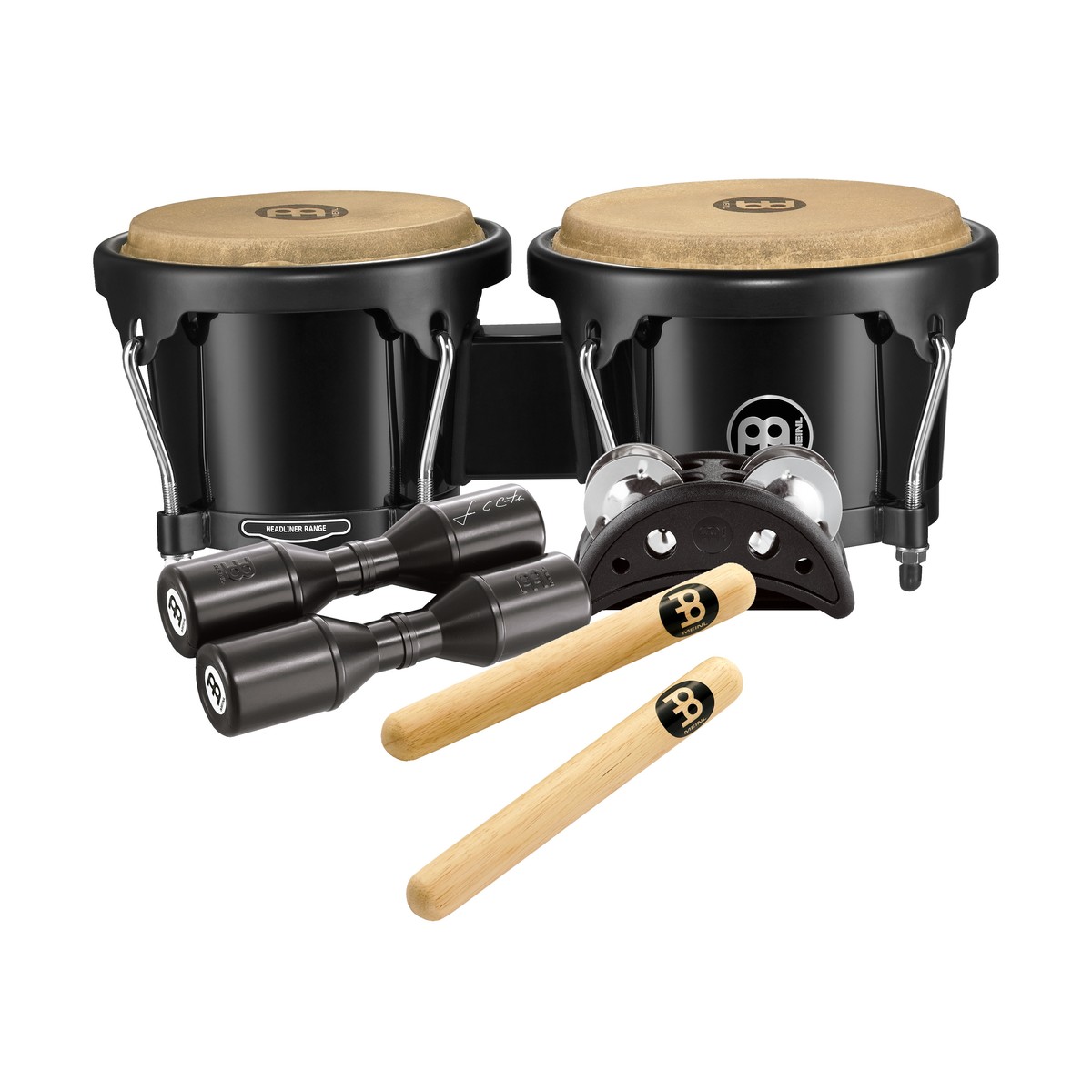 Meinl Percussion Bongo & Percussion Set