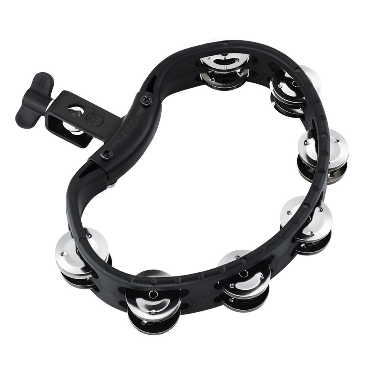 Meinl Headliner Mountable Tambourine Black