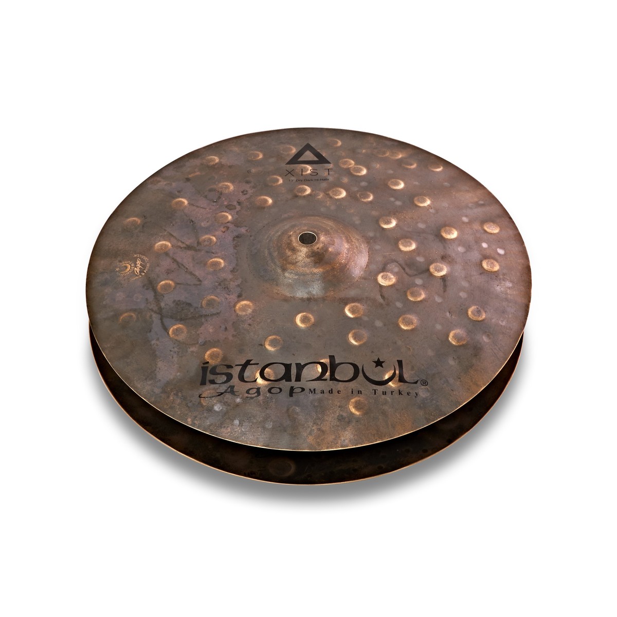 Istanbul Agop Xist Dry Dark 13" Hi Hat Cymbals