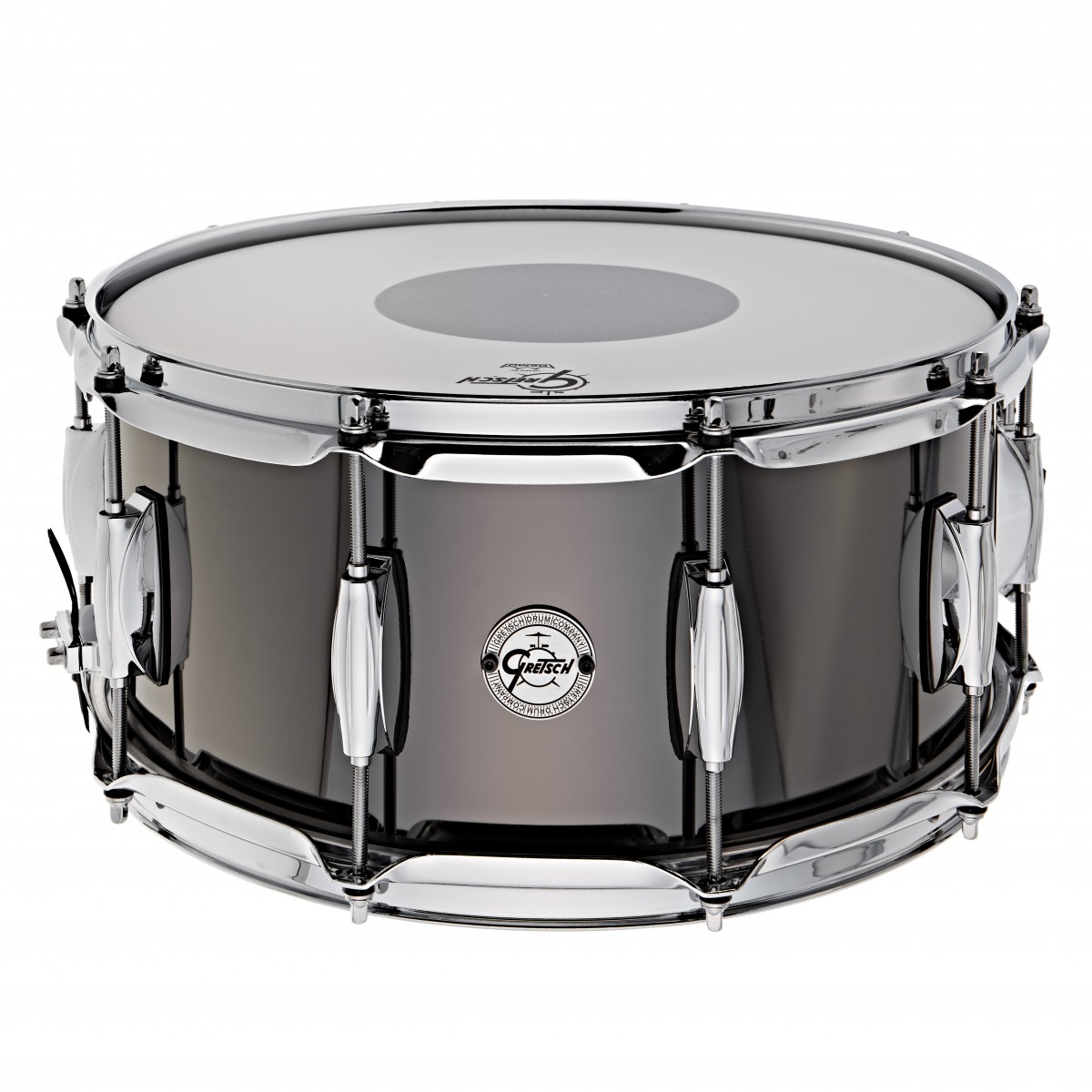 Gretsch Full Range 14 x 6.5 Black Nickel over Steel Snare Drum