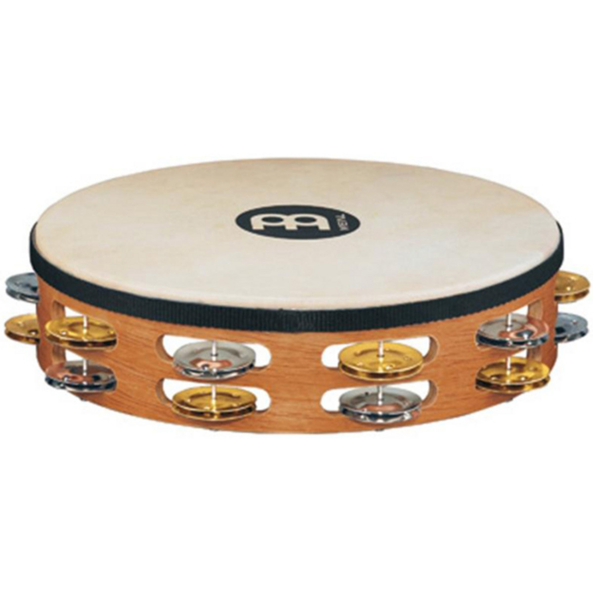 Meinl Percussion Headed Recording-Combo Double Tambourine TAH2MSNT
