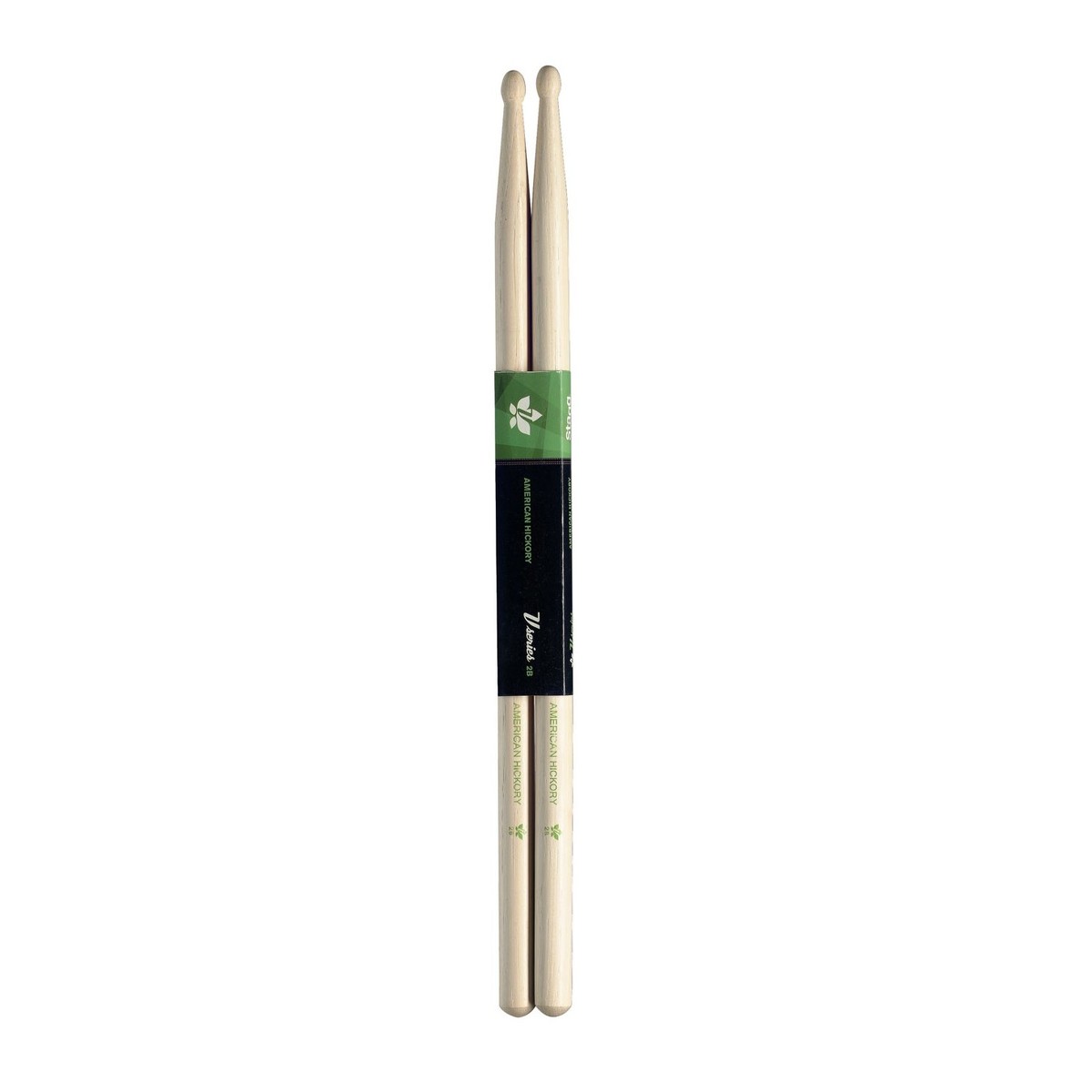 Stagg Hickory 2B Drumsticks Wood Tip