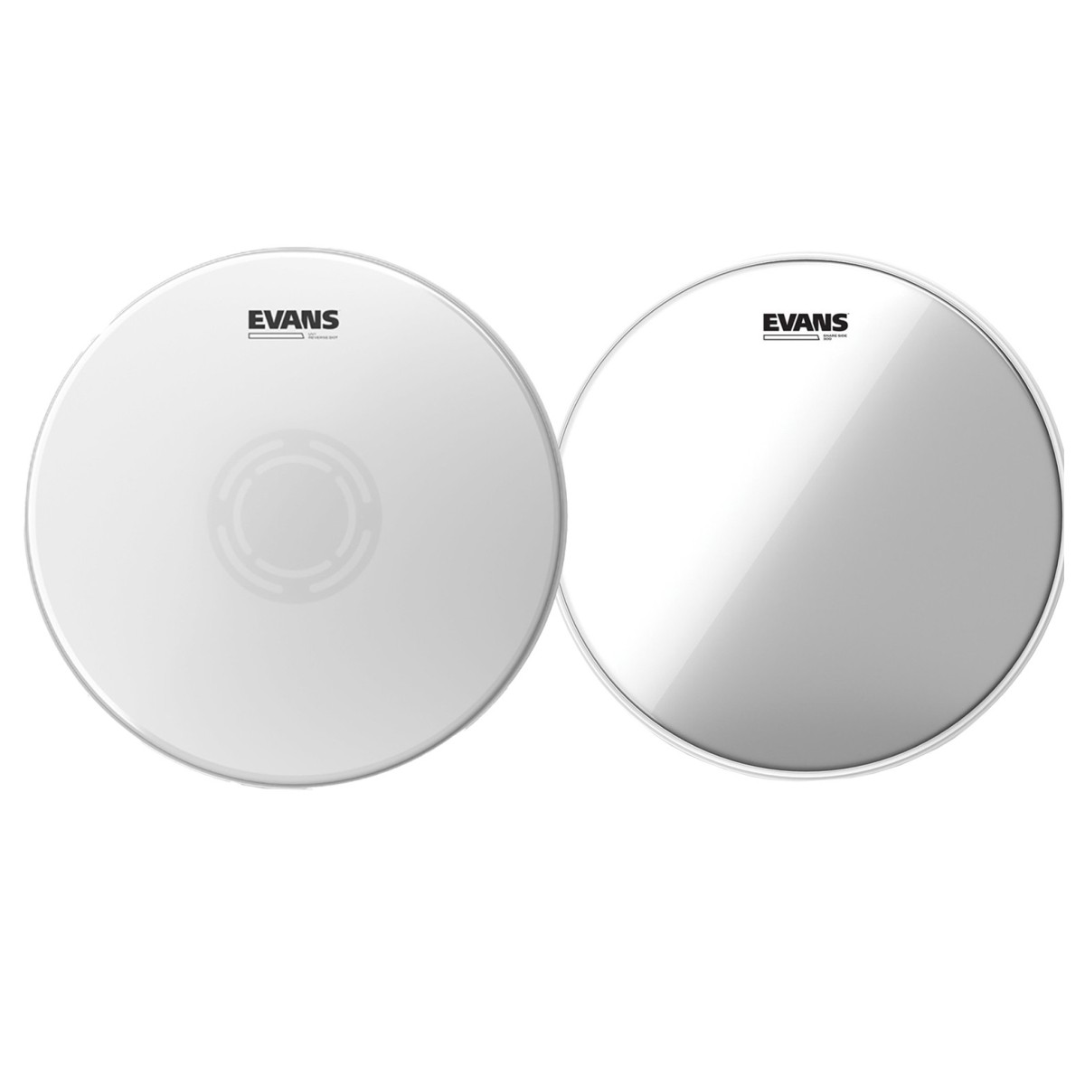 Evans 13" UV1 Reverse Dot Snare Drum Head & Snare Side Hazy 300 Pack