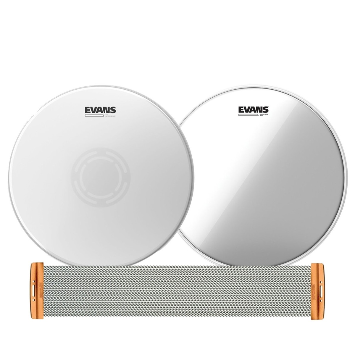 Evans 13" UV1 Reverse Dot Snare Drum Super 30 Upgrade Pack