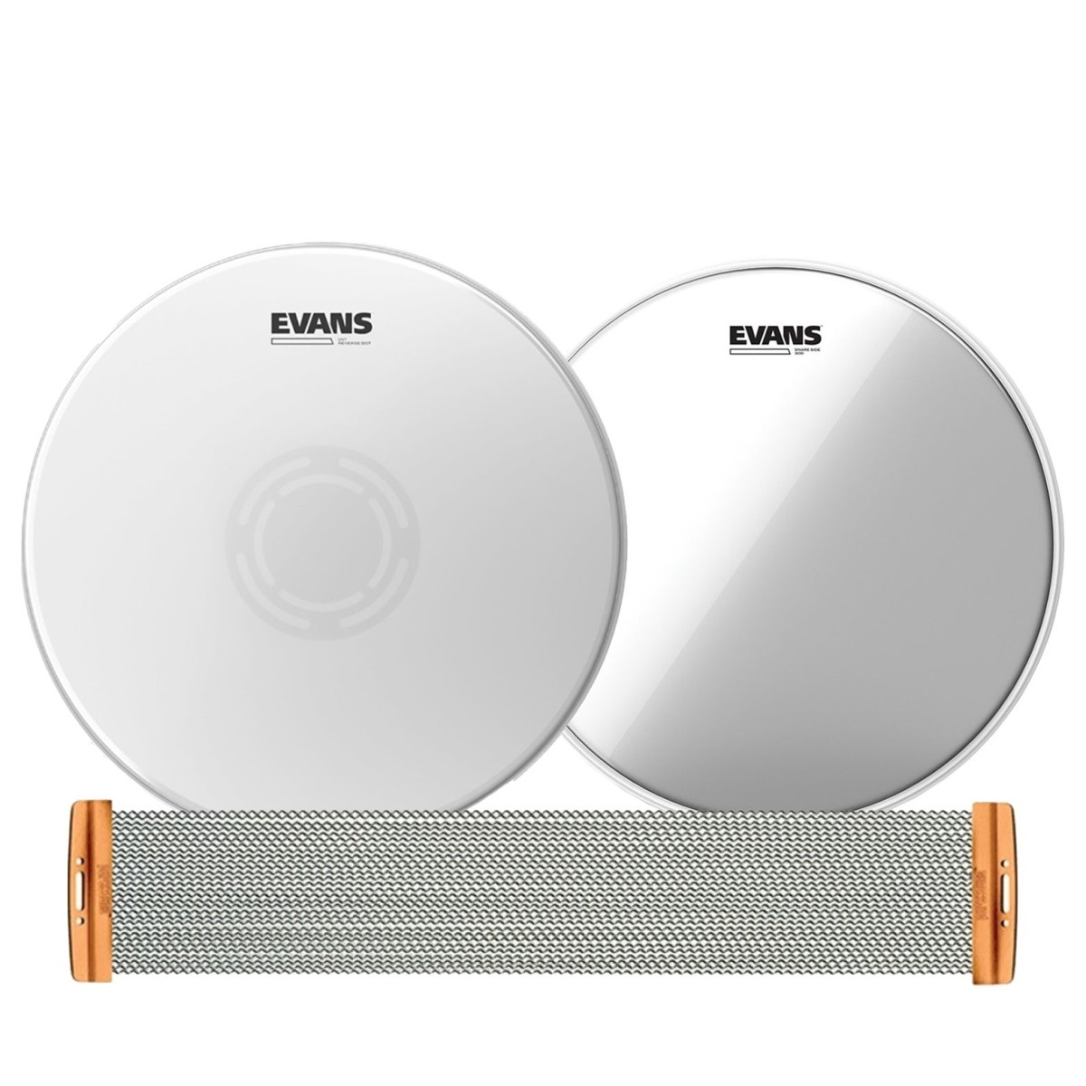 Evans 14" UV1 Reverse Dot Snare Drum Super 30 Upgrade Pack