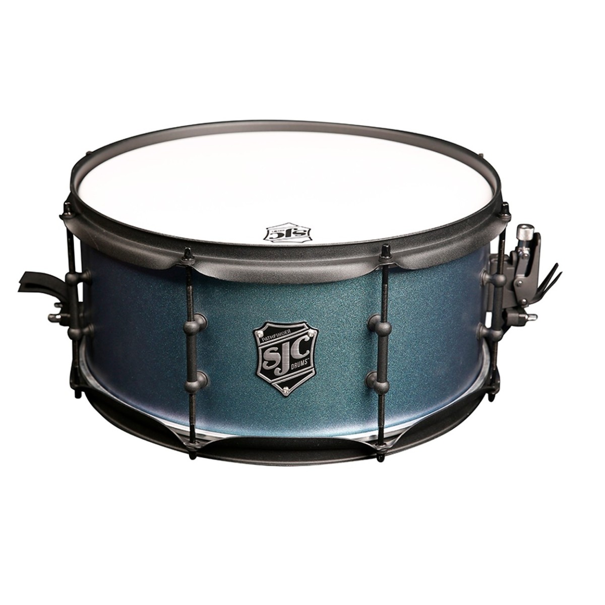 SJC Drums Pathfinder 14 x 6.5 Snare Drum Pacific Teal