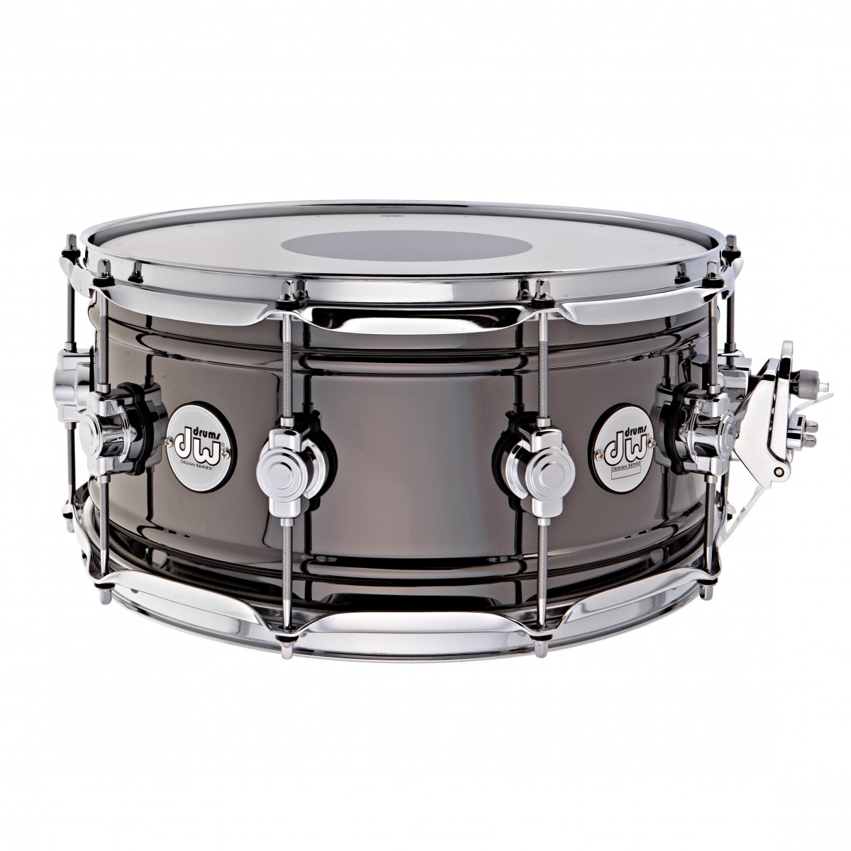 DW Design Series 14 x 6.5 Black Nickel Over Brass Snare Drum