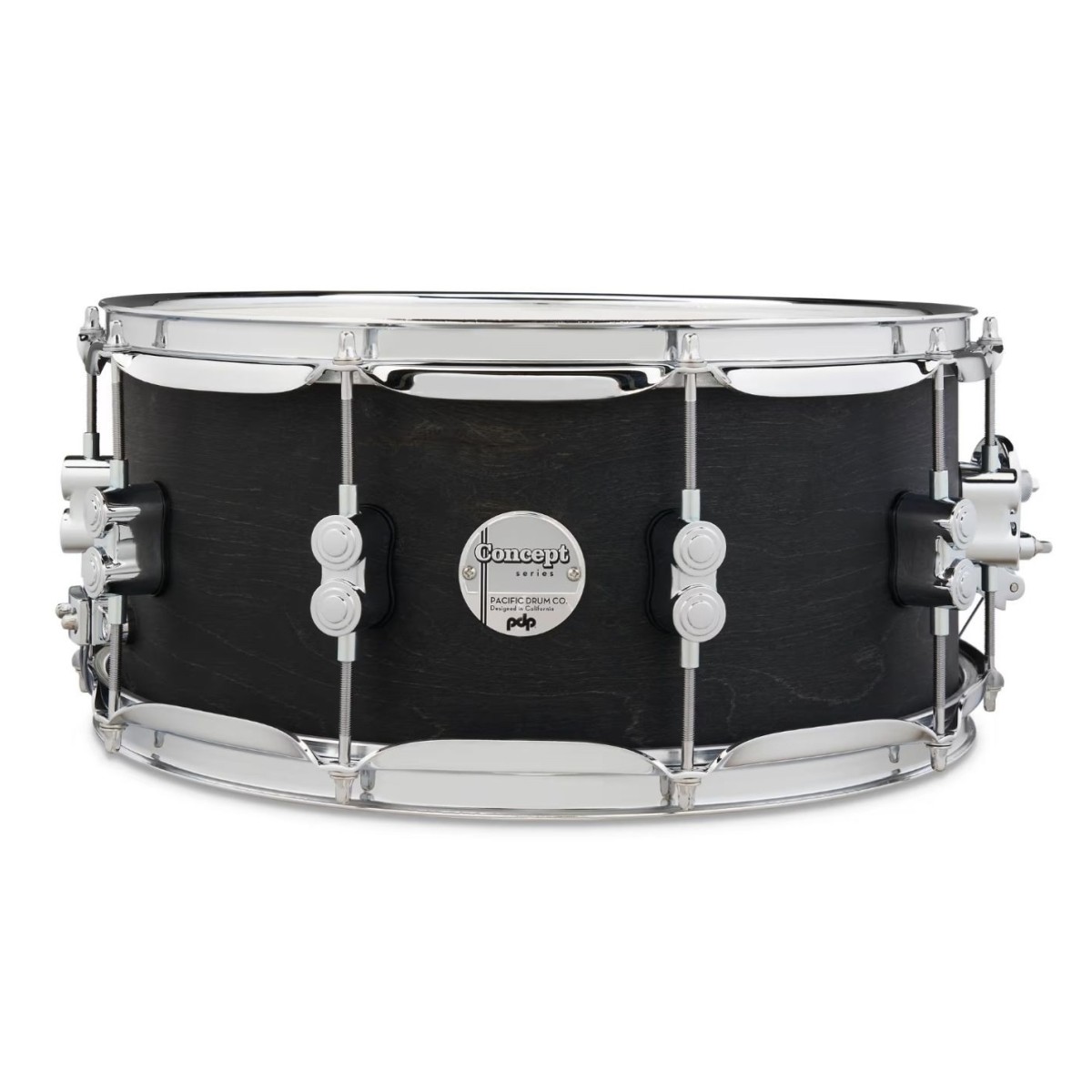 PDP 14" x 6.5" Maple Shell Snare with Black Wax Finish