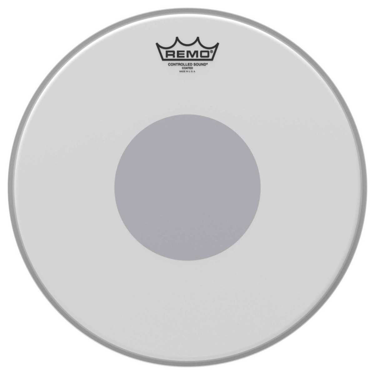 Remo Controlled Sound Coated 14 Reverse Black Dot Snare Drum Head