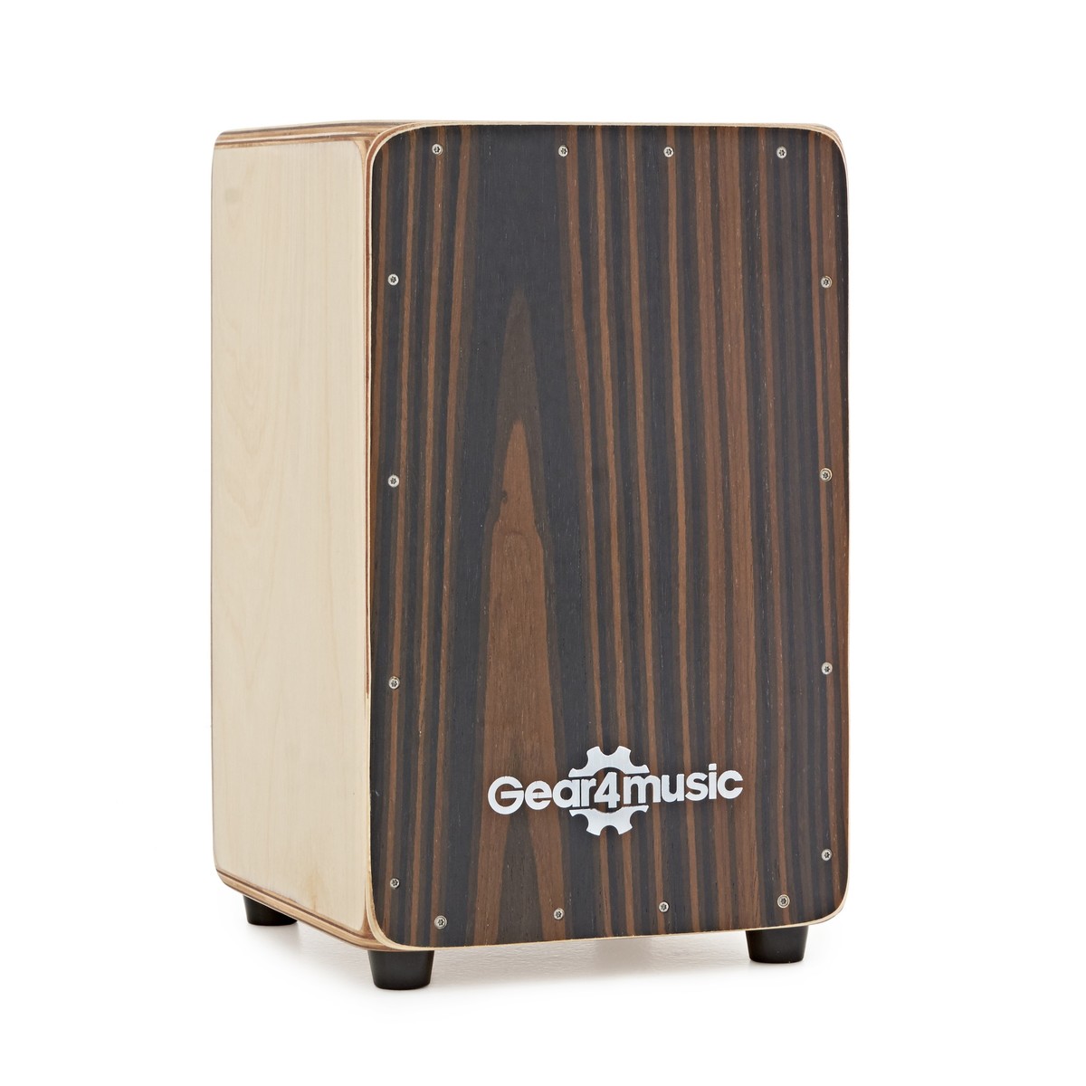 Compact Cajon by Gear4music Ebony