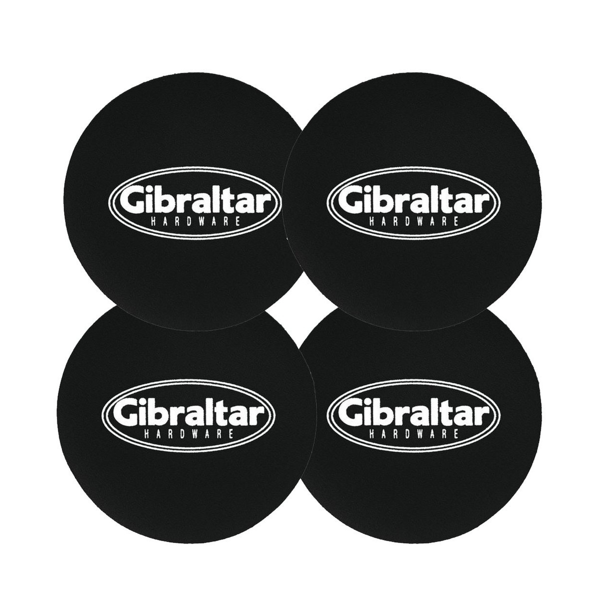 Gibraltar Vinyl Single Pedal Beater Pad 4 Pack