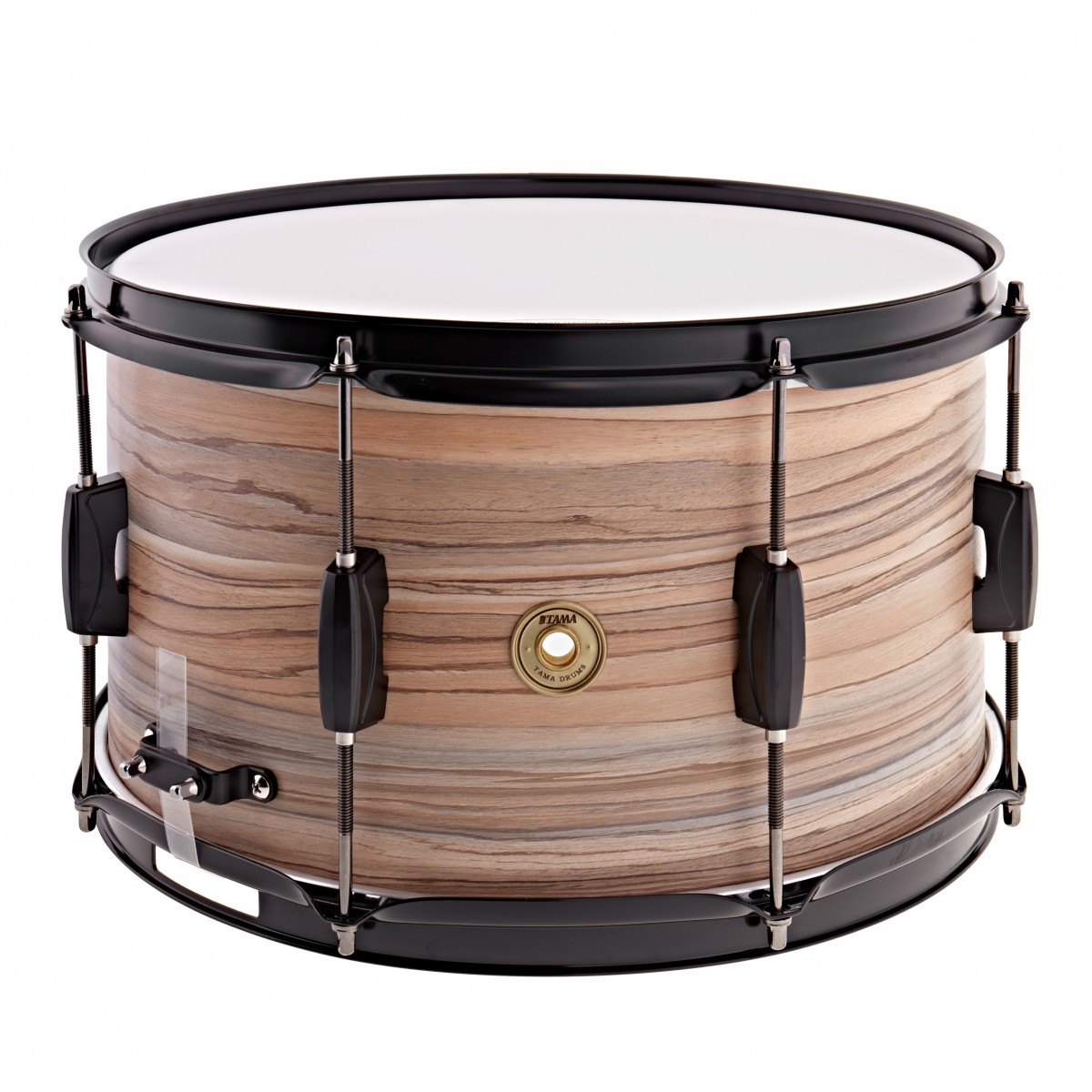 Tama Woodworks 14" x 8" Snare Drum Natural Zebrawood Wrap