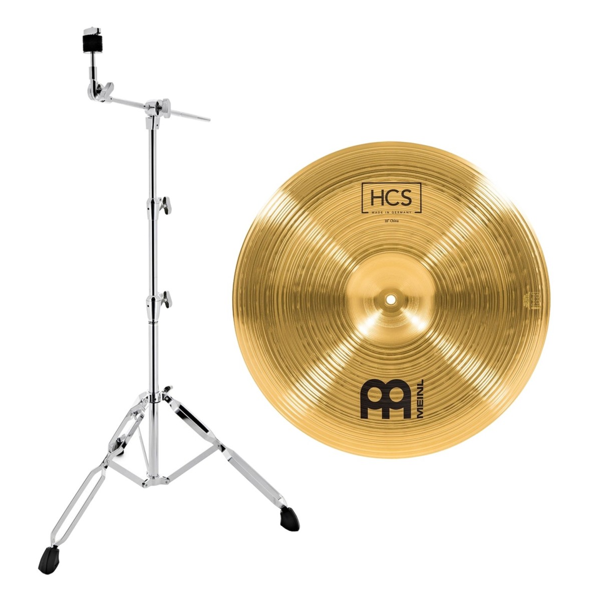 Meinl HCS 18 China & Premier Artist Boom Cymbal Stand