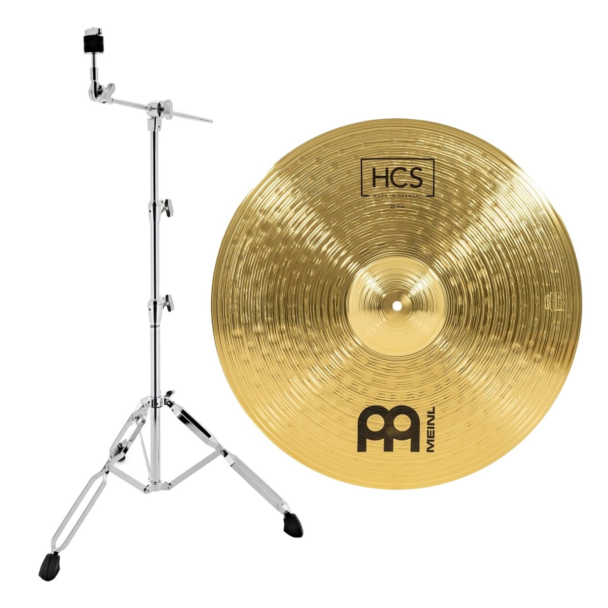 Meinl HCS 20" Ride & Premier Artist Boom Cymbal Stand