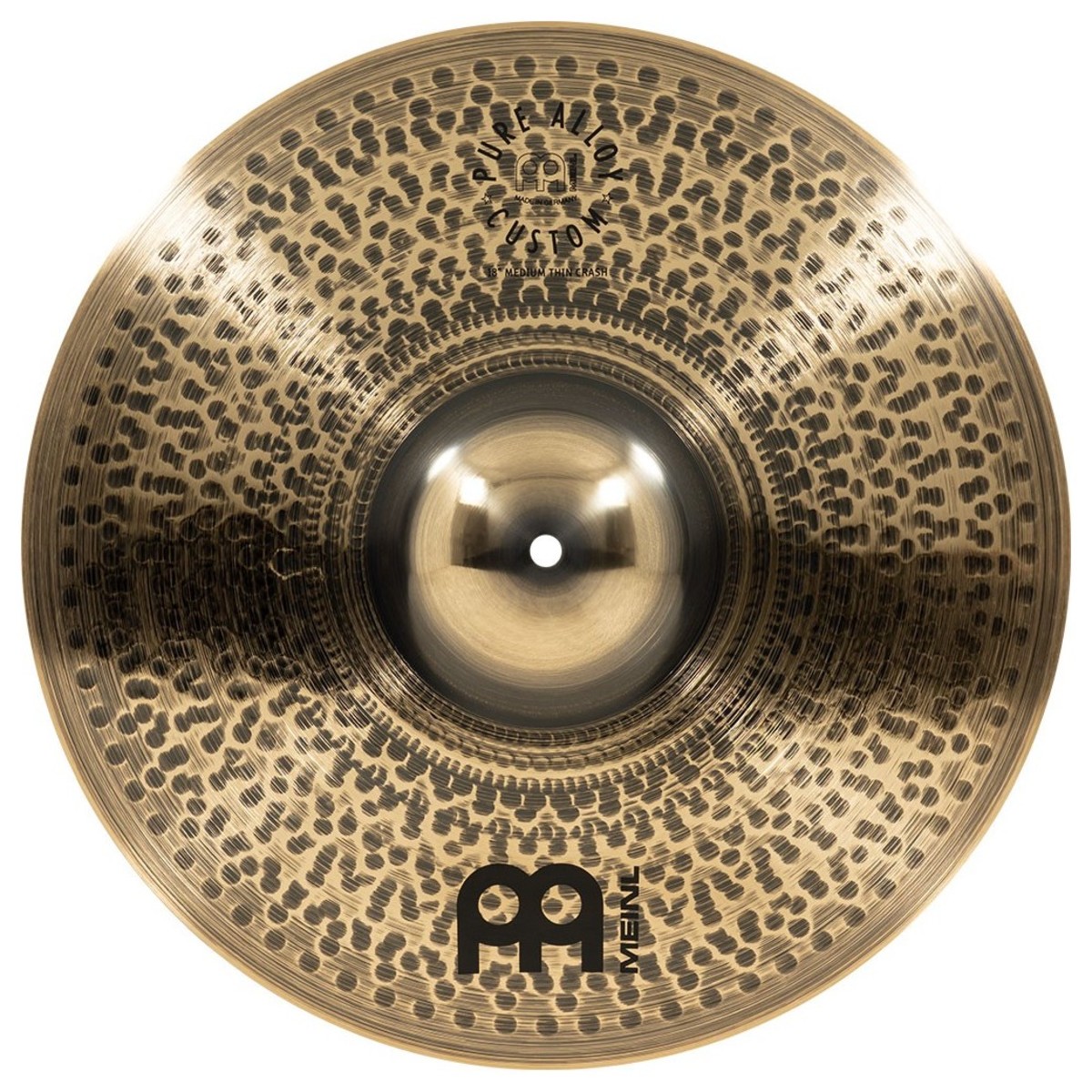 Meinl Pure Alloy Custom 18" Medium Thin Crash