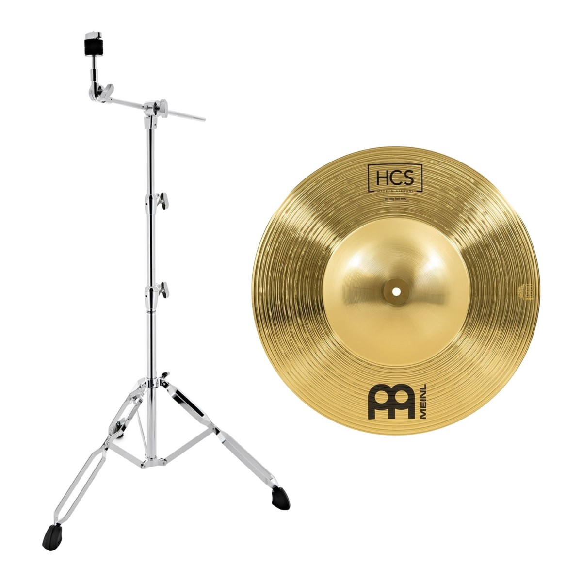 Meinl HCS 18 Big Bell Ride & Premier Artist Boom Cymbal Stand