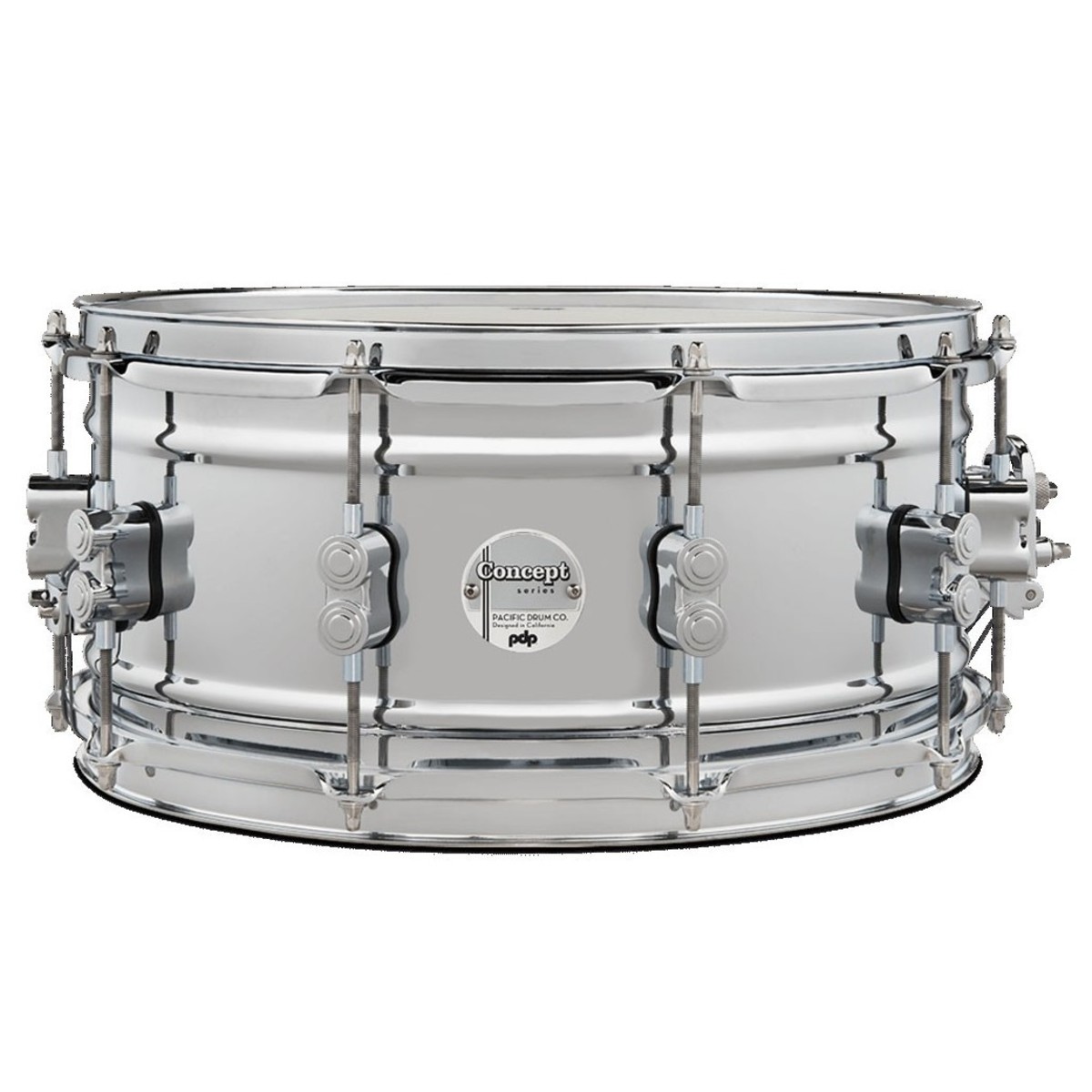 PDP by DW Concept Select 14 x 6.5 Chrome over Steel Snare
