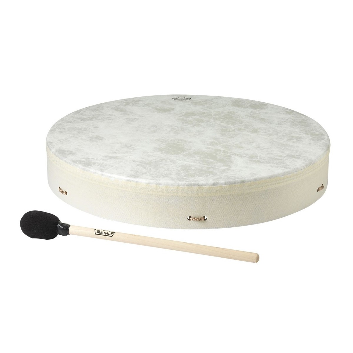 Remo Standard Buffalo Drum 22 x 3.5 White