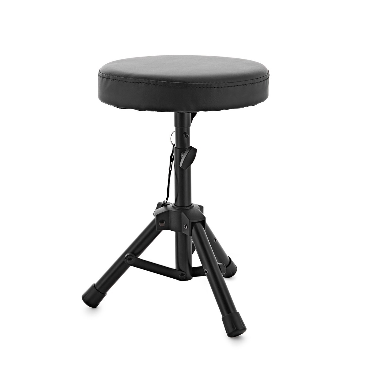 Mini Drum Throne Stool by Gear4music Black